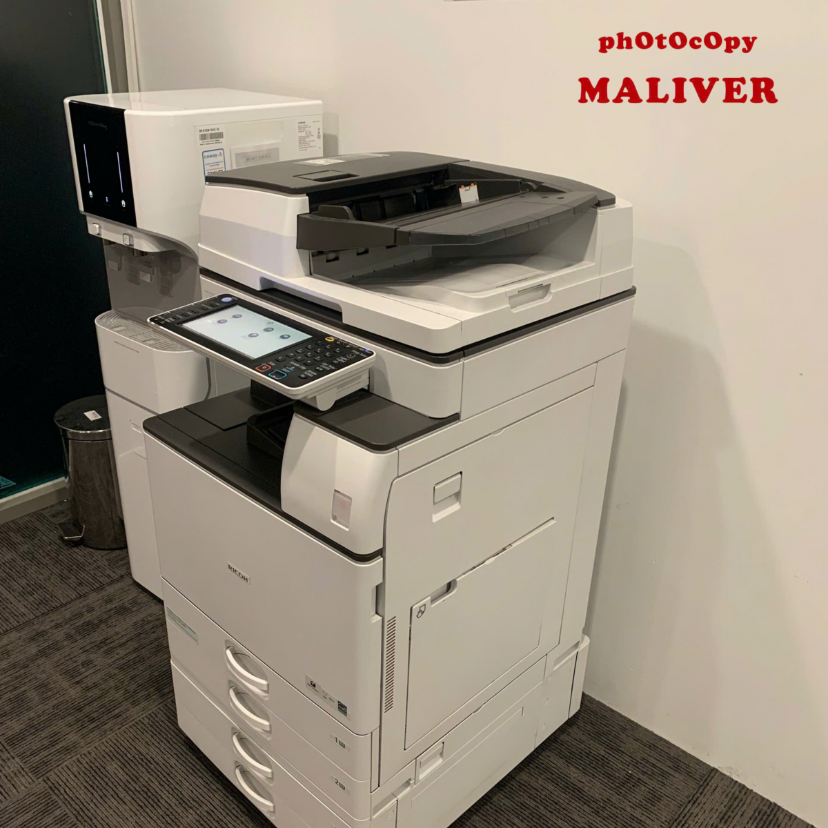 Hình ảnh cho thuê máy photocopy thực tế