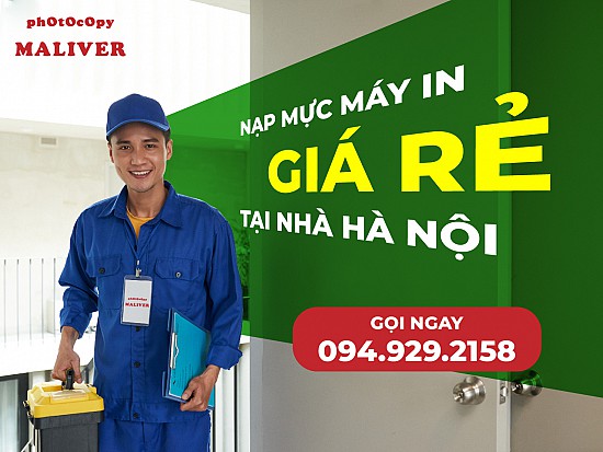 Nạp Mực Máy In Giá Rẻ Tại Nhà Hà Nội