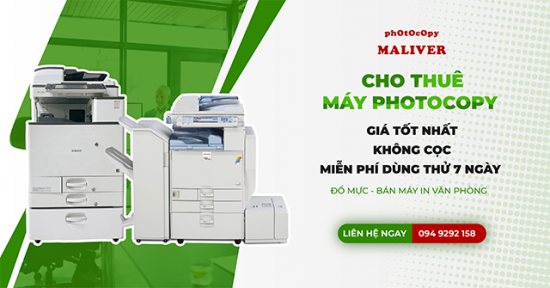 Thuê Máy Photocopy Nên Chọn Thương Hiệu Nào?