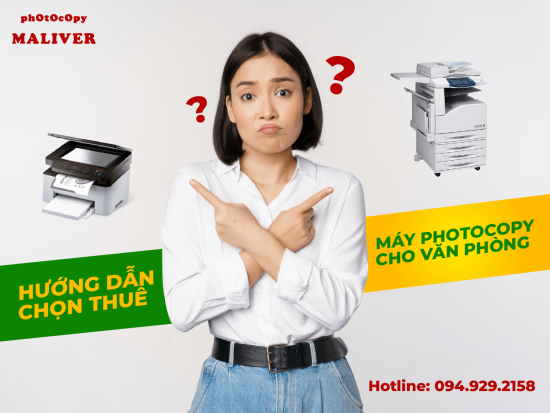 Hướng dẫn chọn thuê máy photocopy cho văn phòng?
